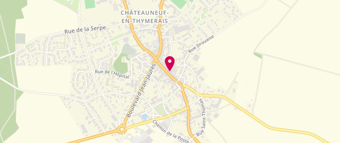 Plan de Boucherie bercher Chateauneuf en Thymerais, 37 Rue Jean Moulin, 28170 Châteauneuf-en-Thymerais