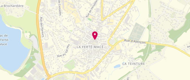 Plan de ABAFFOUR Denis, 8 Rue d'Hautvie, 61600 La Ferté-Macé