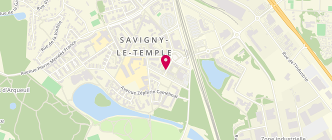 Plan de Boucherie chez Toi, 24 Rue Edouard Vaillant, 77176 Savigny-le-Temple