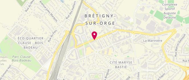 Plan de La Boucherie du Centre - la Viande A Gogo 3, 22 Boulevard de la République, 91220 Brétigny-sur-Orge