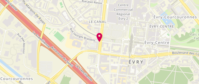 Plan de Boucherie des Champs Elysees, 24 Champs Elysées, 91080 Courcouronnes