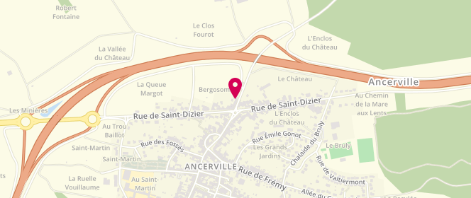 Plan de Charcuterie Marsal, 7 Rue de Sommelonne, 55170 Ancerville