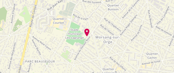 Plan de Boucherie Portheault, 31 avenue du Dr Roux, 91390 Morsang-sur-Orge