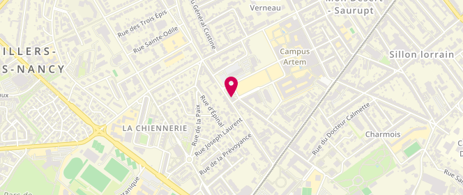 Plan de Boucherie Morel, Boulevard d'Haussonville, 54000 Nancy