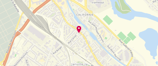 Plan de Chez Taoufik, 60 Rue de la République, 54140 Jarville-la-Malgrange
