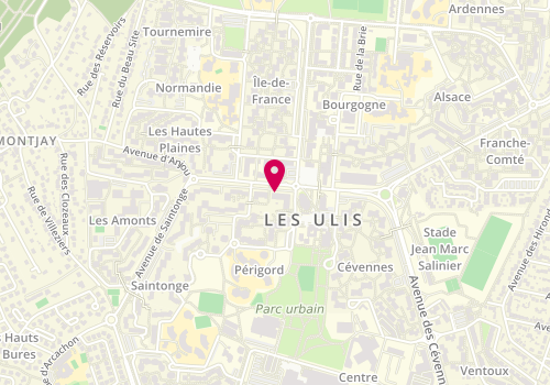 Plan de LH Boucherie, 3 avenue du Berry, 91940 Les Ulis
