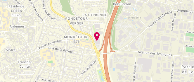 Plan de Novoviande Orsay, 69 Rue de Montlhéry, 91400 Orsay