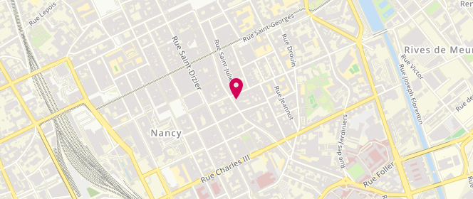 Plan de Saveur d'Orient, 25 Rue Saint Nicolas, 54000 Nancy