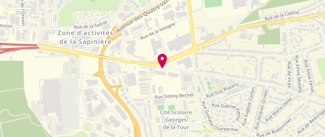 Plan de Grand Frais, Chez Grand Frais Avenue Boufflers, 54520 Laxou