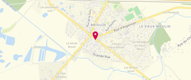 Plan de Boucherie Roule, 2 Rue de la Ferté Macé, 61220 Briouze