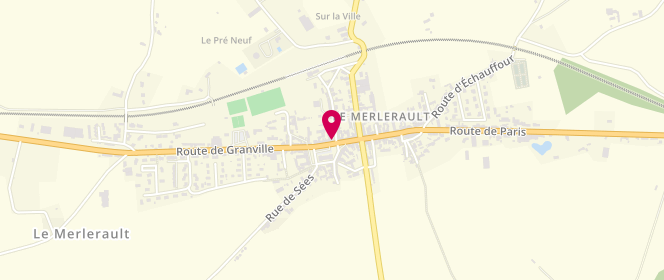 Plan de Boucherie du Merlerault, 2 place de l'Hôtel de Ville, 61240 Le Merlerault