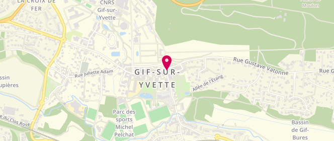 Plan de Boucherie LEBRETON Michaël, 1 Place de l'Eglise, 91190 Gif-sur-Yvette