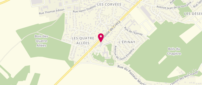 Plan de Votre Boucherie, 89 Route de Crécy, 28500 Vernouillet