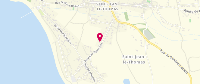 Plan de Charcuterie d'Antan, 29 Route de Pignochet, 50530 Saint-Jean-le-Thomas