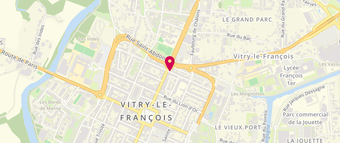 Plan de Unal Entreprise, 4 Place du Marechal Leclerc, 51300 Vitry-le-François