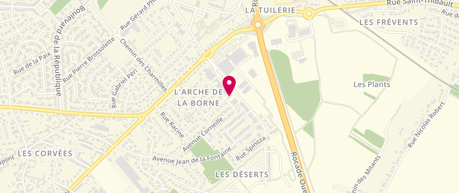 Plan de Boucherie Halal Étoile de l'Orient Market / Epicerie, 26 avenue Marc Chappey, 28500 Vernouillet