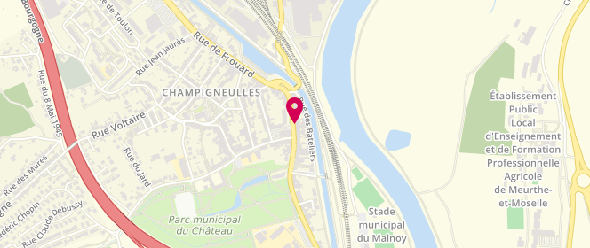 Plan de Philippot Jean-Noël, 35 Rue de Nancy, 54250 Champigneulles