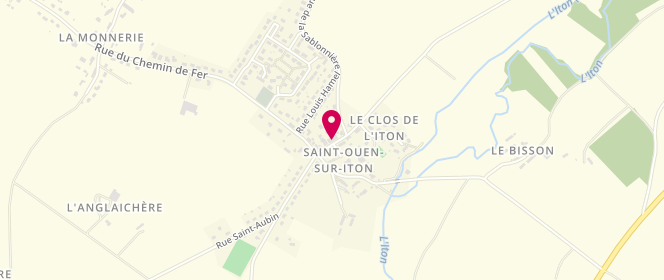 Plan de Boucherie de l'Iton, 7 Rue Désiré Guillemarre, 61300 Saint-Ouen-sur-Iton