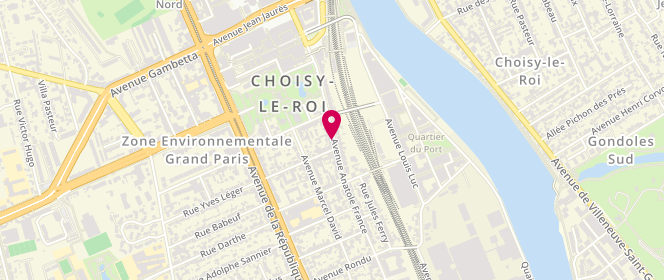 Plan de Boucherie Marzouk, 26 avenue Anatole France, 94600 Choisy-le-Roi