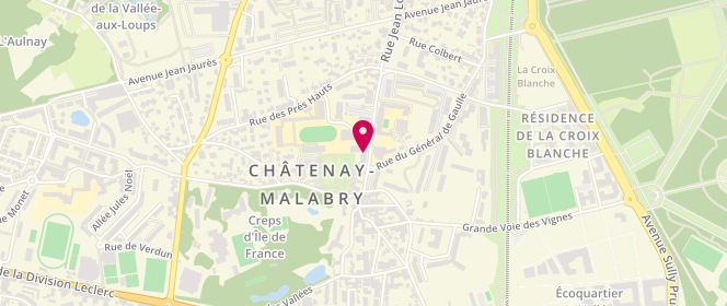 Plan de Boucherie des Ecoles, 86 Rue Jean Longuet, 92290 Châtenay-Malabry