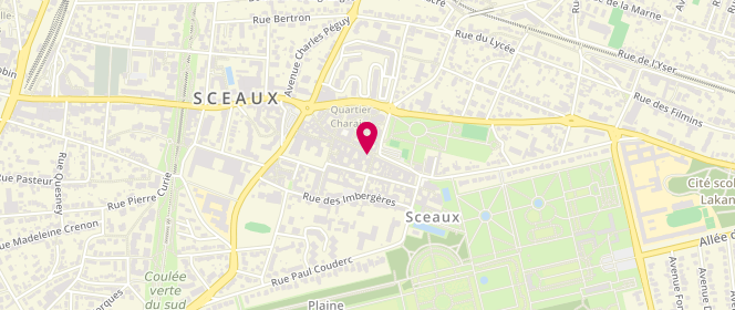 Plan de Boucherie du Parc de Sceaux, 39 Houdan, 92330 Sceaux