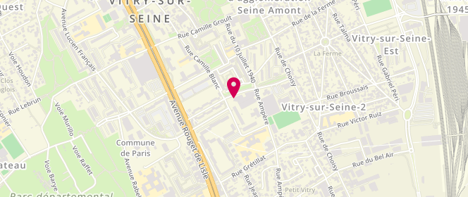Plan de La Saveur des Viandes, 7 avenue du 8 Mai 1945, 94400 Vitry-sur-Seine