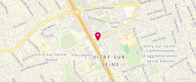 Plan de Boucherie HARON - AVS, 35 avenue de l'Abbé Roger Derry, 94400 Vitry-sur-Seine