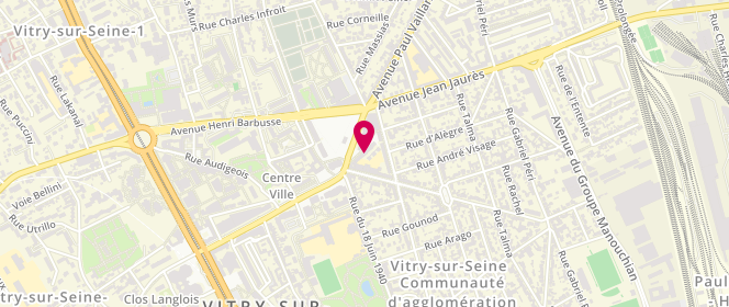 Plan de Super Viande 3 (Marché), 12 avenue du parc, 94400 Vitry-sur-Seine