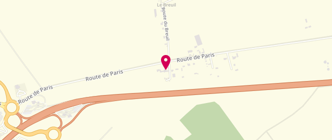 Plan de Boucherie Derrien, 4 chemin du Lavoir, 78550 Bazainville