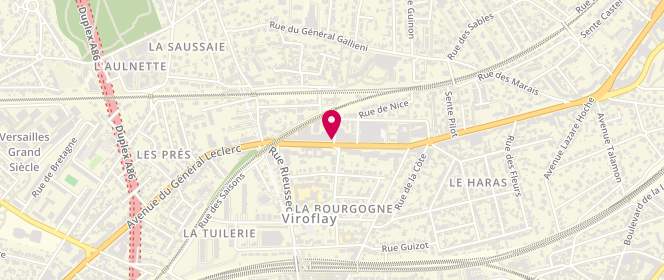 Plan de Boucherie de la Poste, 98 avenue du Général-Leclerc, 78220 Viroflay