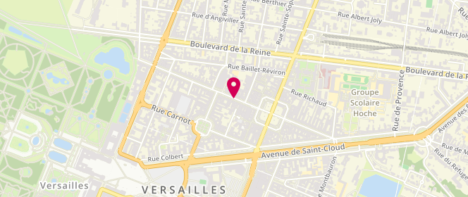 Plan de Boucherie des Halles, Halles de Versailles Carré A la Paroisse, 78000 Versailles