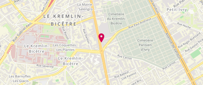 Plan de Espace Ma Boucherie, 81 avenue de Fontainebleau, 94270 Le Kremlin-Bicêtre
