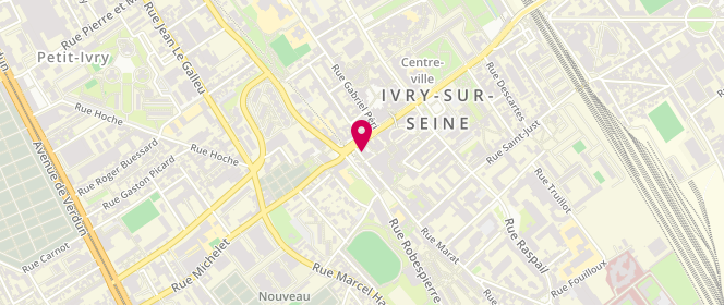 Plan de Les Boucheries A.O.M, 3 Rue Marat, 94200 Ivry-sur-Seine