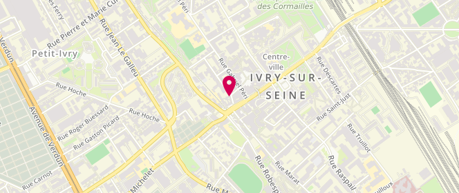 Plan de FIKET Frédéric, 3 Rue Louis Rousseau, 94200 Ivry-sur-Seine