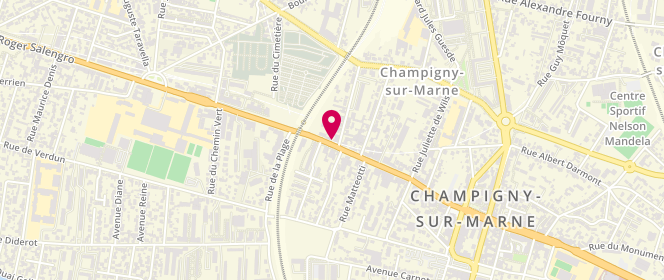 Plan de Boucherie l'Etoile, 19 Rue Jean Jaurès, 94500 Champigny-sur-Marne