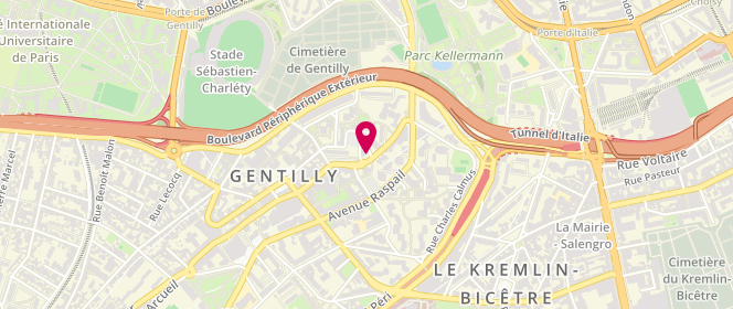Plan de Boucherie Gentilléenne, 24 Rue Charles Frérot 24/28, 94250 Gentilly