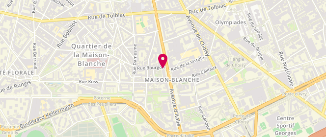 Plan de Boucherie Tadfousse, 142 avenue d'Italie, 75013 Paris