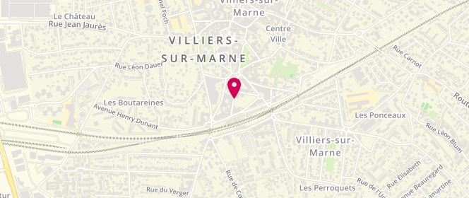 Plan de Boucherie du marché, 6 Rue Louis Lenoir, 94350 Villiers-sur-Marne