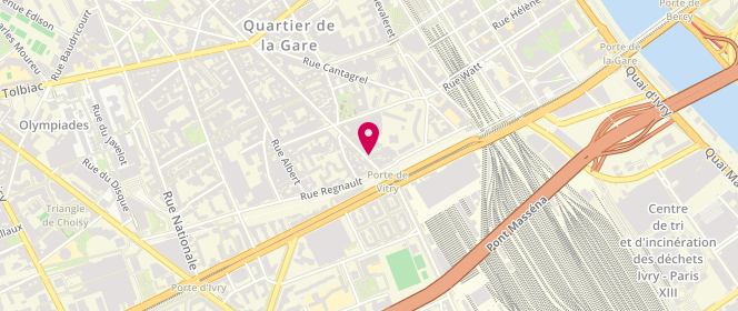 Plan de Boucherie Chamsi, 12 Rue de Patay, 75013 Paris