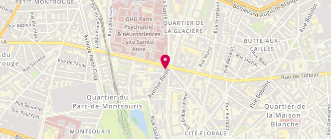 Plan de Boucherie Atlas, 2 avenue Reille, 75014 Paris