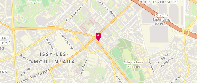 Plan de Societe Coutanceau, 9 Boulevard Voltaire, 92130 Issy-les-Moulineaux