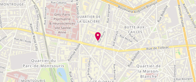 Plan de Nour, 18 Rue Wurtz, 75013 Paris