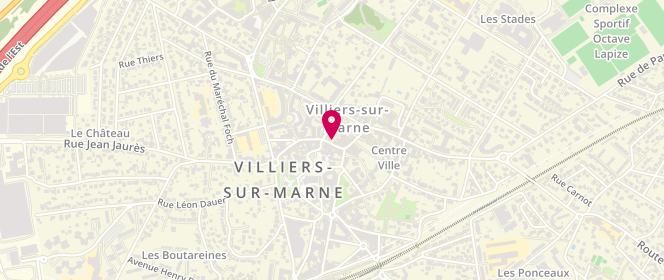 Plan de Boucherie du Centre, 75 Rue du Général de Gaulle, 94350 Villiers-sur-Marne