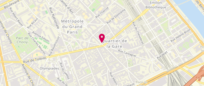 Plan de Boucherie Adrar, 106 Rue de Patay, 75013 Paris