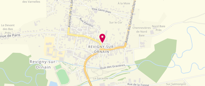 Plan de Boucherie Dellenbach, 8 Rue Raymond Poincaré, 55800 Revigny-sur-Ornain