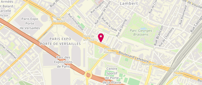 Plan de Boucherie Ducoeur, 77 Boulevard Lefebvre, 75015 Paris
