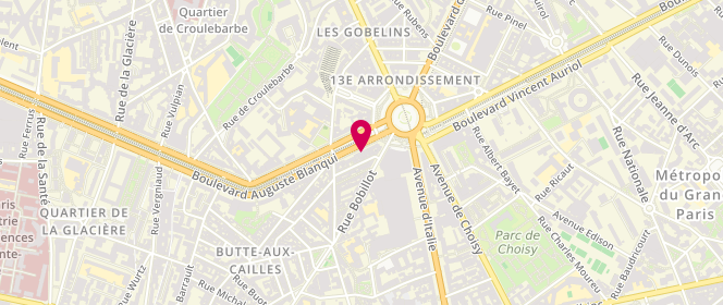 Plan de Hl City, 11 Boulevard Auguste Blanqui, 75013 Paris