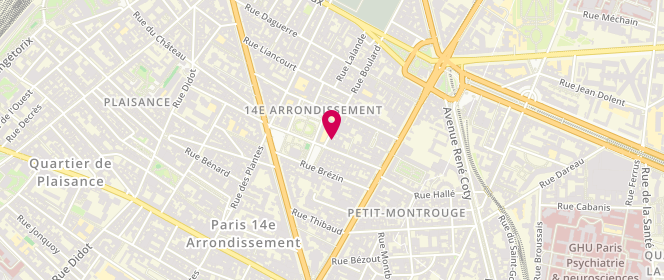 Plan de Régalez Vous, 45 Rue Boulard, 75014 Paris