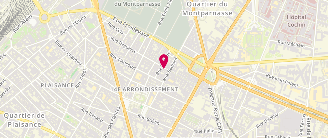 Plan de Boucherie Daguerre, 29 Rue Daguerre, 75014 Paris