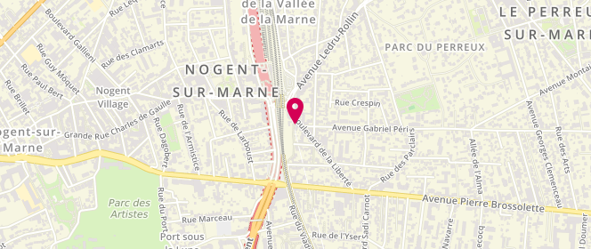 Plan de Boucherie de la Gare, 10 Boulevard de la Liberté, 94170 Le Perreux-sur-Marne